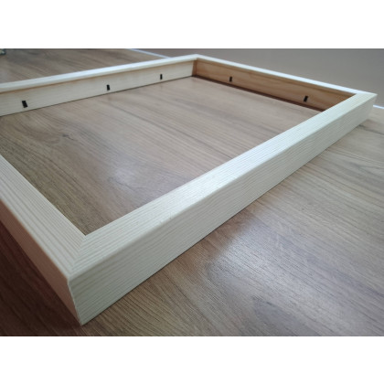 Marzena Dymek - obrazy akryl - RĘCZNIE MALOWANY OBRAZ AKRYLOWY W RAMIE Z CYTATEM- PEJZAŻ MARYNISTYCZNY foto #2