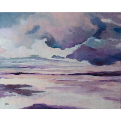 Paulina Lebida - obrazy akryl - Otchłań   - obraz akrylowy 40/50 cm foto #2