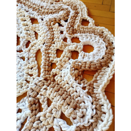 Danuta Zgoł - na podłogę - Dywan Freeform w kolorach ziemi foto #2