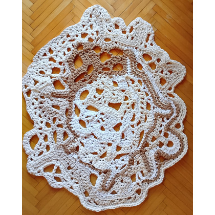 Danuta Zgoł - na podłogę - Dywan Freeform w kolorach ziemi foto #3