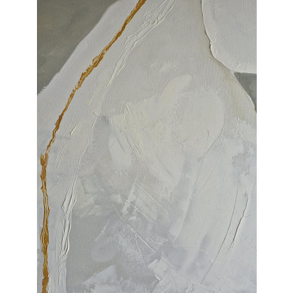 Marlena Kuć - obrazy olejne - złoty ślad marmuru foto #3