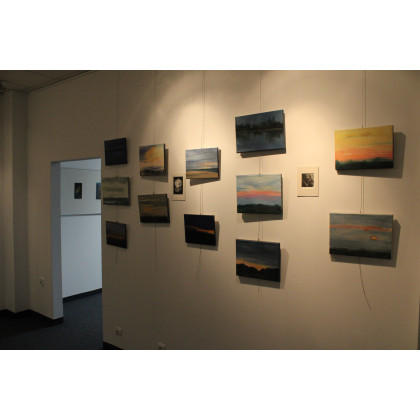 Bogna Woskowicz - obrazy olejne - Syntetyczny nokturn #2 foto #2