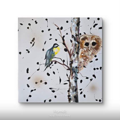 Ewa Mościszko - olej + akryl - Fumfle foto #1