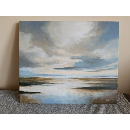 Paulina Lebida - obrazy akryl - Na skraju nieba   - obraz akrylowy 50/60 cm foto #2