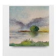 Drzewko-  akwarela formatu 15/15 cm