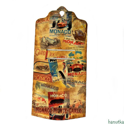GRAND PRIX MONACO - deseczka pod kalendarz, hanutka, drobne upominki