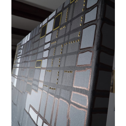 Aleksandra Semeniuk  - obrazy akryl - Abstra- akt 34 foto #3