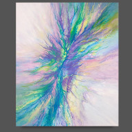 PASTELOWY SEN - AKRYL NA PŁÓTNIE 50X60