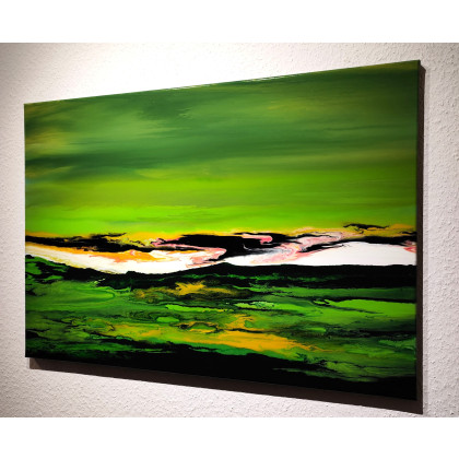 Felix Guenther - obrazy akryl - Fresh greenery from nature foto #1