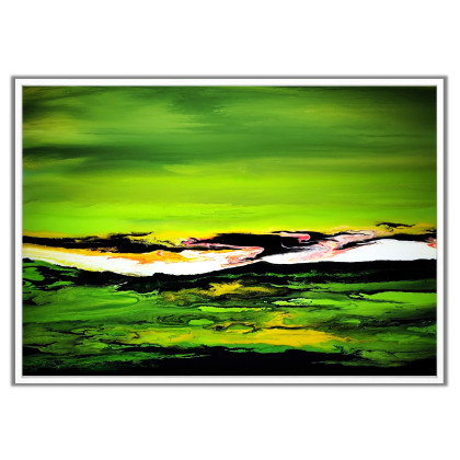 Felix Guenther - obrazy akryl - Fresh greenery from nature foto #3