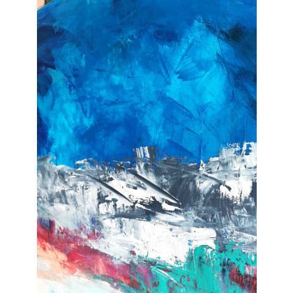 Przemysław Michalczuk - olej + akryl - Klify 7 foto #1