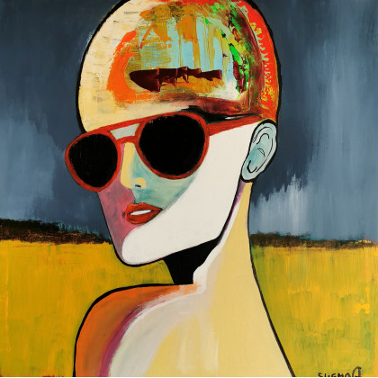 Przebudzenie, Przemysław Michalczuk, olej + akryl