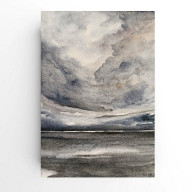 Pejzaż-  akwarela formatu A5