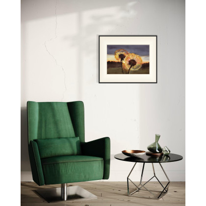 Joanna Tomczyk - obrazy akwarela - Złoty zmierzch, Akwarela 50 x 36 cm foto #2