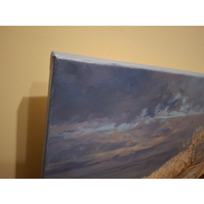 Iwona Orzechowska-Wiater - obrazy olejne - Pejzaż zimowy foto #1