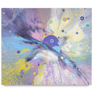 SWEET DREAM - KOLOROWA ABSTRAKCJA NA PŁÓTNIE 60X70