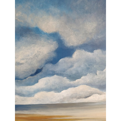 Paulina Lebida - obrazy akryl - Na plaży   - obraz akrylowy 50/40 cm foto #3