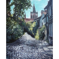 Zaułek kościoła św. Katarzyny w Gdańsku