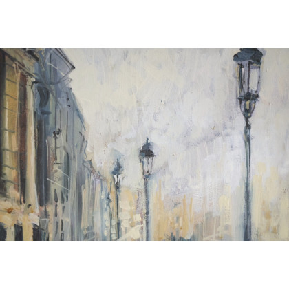 Jolanta Adamiec - obrazy olejne - Jesienny poranek foto #2