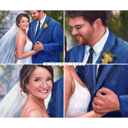 Wiktoria Pydo - obrazy olejne - Portret olejny na zamówienie foto #4