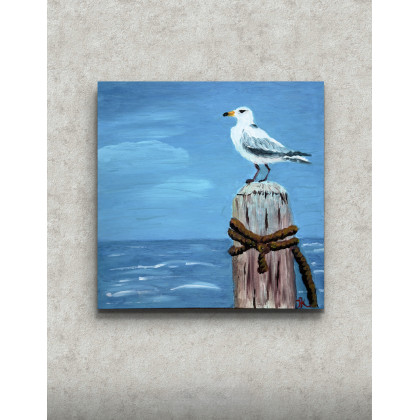 Yunona Kucherevska - obrazy akryl - Mewa foto #1