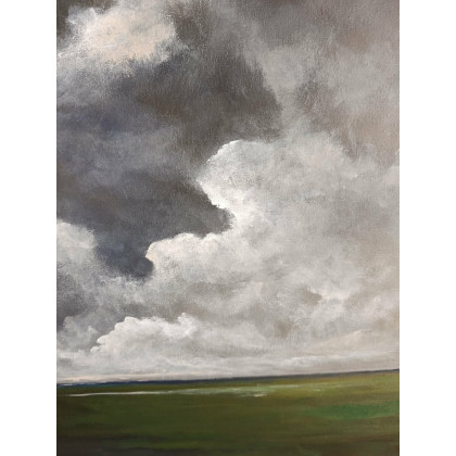 Paulina Lebida - obrazy akryl - Gdy dzień się kończy   - obraz akrylowy 60/60cm foto #2