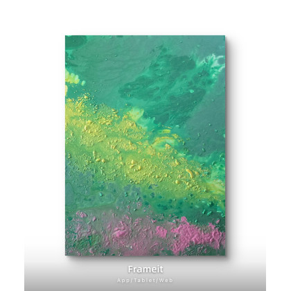 Ewa Mościszko - obrazy tech. mieszana - Zielona mila foto #2