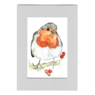 Rudzik - akwarela z passe portout