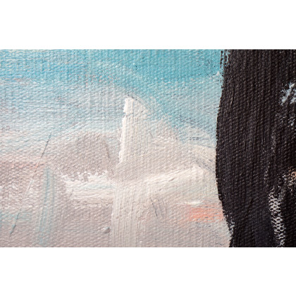 Rafal Stach - obrazy akryl - Red Velvet Silence 80x100 foto #1