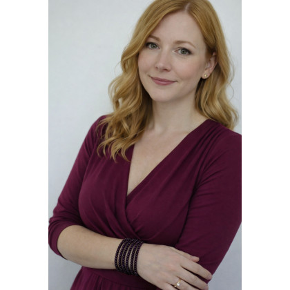 unikatart - bransoletki - Bransoletka Kryształowa - Głęboki Fiolet (Amethyst Glow) foto #1