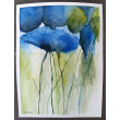 Kwiaty 2-  akwarela formatu 24/18 cm