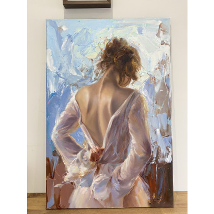 Jolanta Strzelczyk - obrazy olejne - TAM GDZIE ZACZYNA SIĘ CISZA foto #1