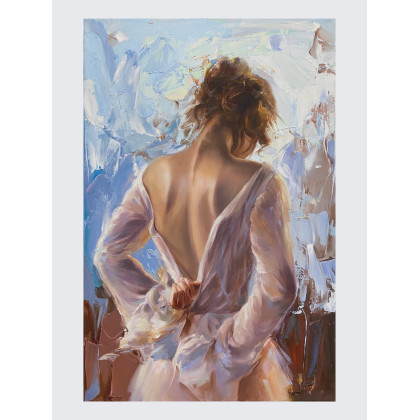 Jolanta Strzelczyk - obrazy olejne - TAM GDZIE ZACZYNA SIĘ CISZA foto #6