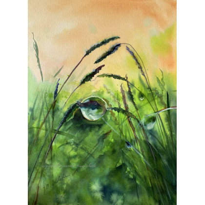 Takie jest życie, Joanna Magdalena, obrazy akwarela