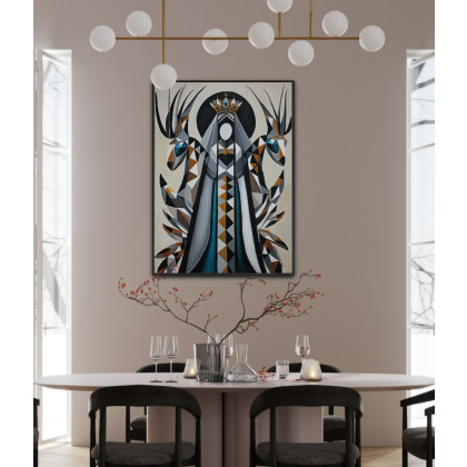 Sylwia Młodziejewska - obrazy akryl - Strażniczka Laguz foto #2