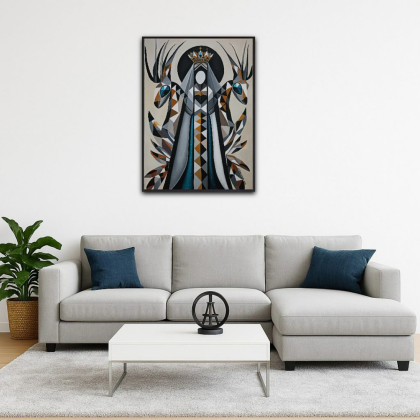 Sylwia Młodziejewska - obrazy akryl - Strażniczka Laguz foto #3