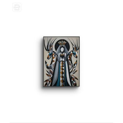 Sylwia Młodziejewska - obrazy akryl - Strażniczka Laguz foto #4