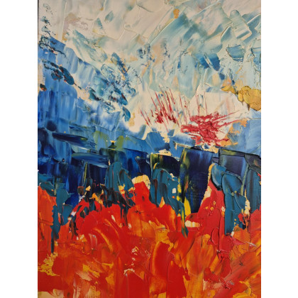 Marlena Kuć - obrazy olejne - tam gdzie płonie lód foto #1