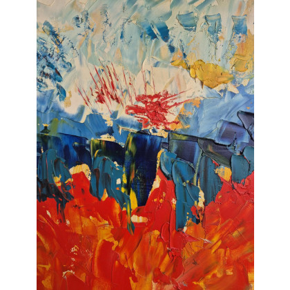 Marlena Kuć - obrazy olejne - tam gdzie płonie lód foto #2