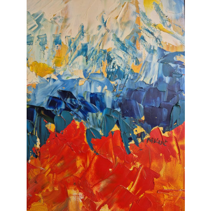 Marlena Kuć - obrazy olejne - tam gdzie płonie lód foto #3