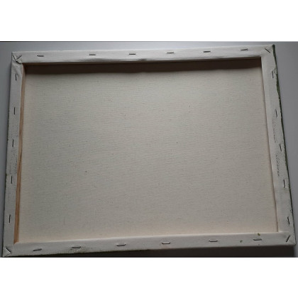 Marzena Dymek - obrazy akryl - PEJZAŻ AKRYLOWY RĘCZNIE MALOWANY NA PŁÓTNIE W SINĄ DAL - 30x40cm foto #4