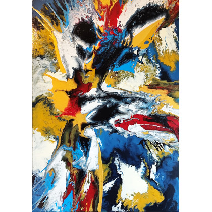 BREAKTHROUGH, Felix Guenther, obrazy akryl