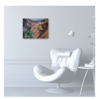 Krystyna Mościszko - obrazy akryl - Indie foto #3