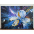 Kosmiczna Podróż - Abstrakcja inspirowana kosmosem na płótnie 50x70