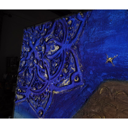 Aleksandra Semeniuk  - obrazy tech. mieszana - Dom hiszpański 10 foto #3