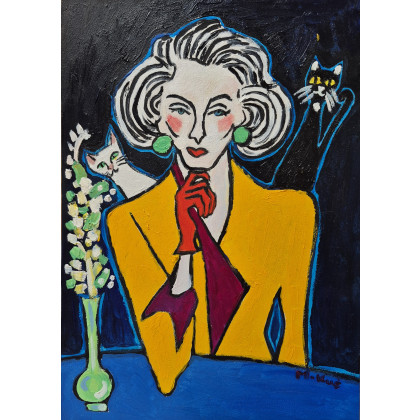 Marlena Kuć - obrazy olejne - dwa oblicza foto #1