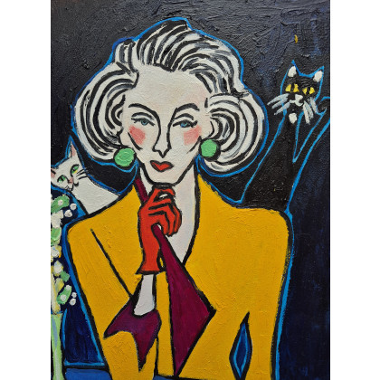 Marlena Kuć - obrazy olejne - dwa oblicza foto #4