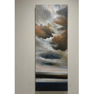 Rozmyślania  - obraz akrylowy 80/30 cm