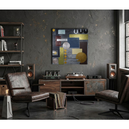 Geometria abstrakcyjna 2, Aleksandra Semeniuk , obrazy tech. mieszana