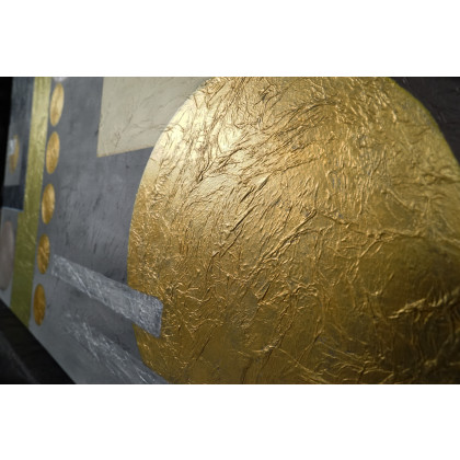 Aleksandra Semeniuk  - obrazy tech. mieszana - Geometria abstrakcyjna 2 foto #2